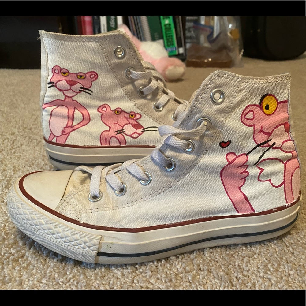 Pink Panther Converse